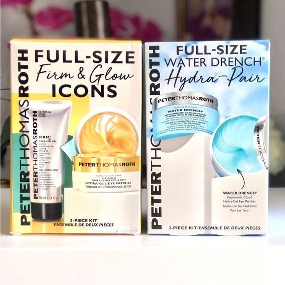 Peter Thomas Roth “Firm & Glow Icons” & “Water Drench Hydra-Pair” Sets - Picture 1 of 8